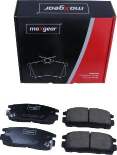 Maxgear 19-3657 - Bremžu uzliku kompl., Disku bremzes www.autospares.lv