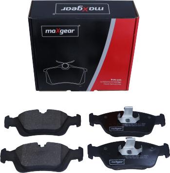 Maxgear 19-3665 - Bremžu uzliku kompl., Disku bremzes www.autospares.lv