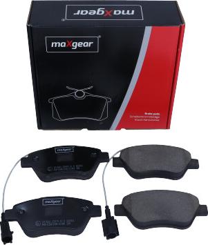 Maxgear 19-3661 - Bremžu uzliku kompl., Disku bremzes autospares.lv