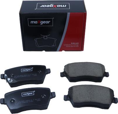 Maxgear 19-3605 - Brake Pad Set, disc brake www.autospares.lv