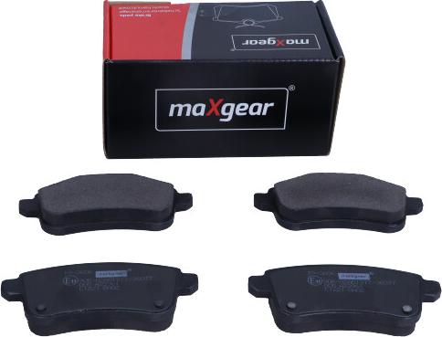 Maxgear 19-3606 - Bremžu uzliku kompl., Disku bremzes www.autospares.lv