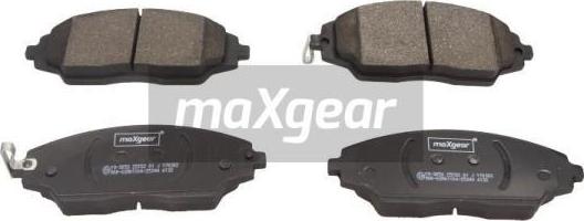 Maxgear 19-3053 - Bremžu uzliku kompl., Disku bremzes autospares.lv