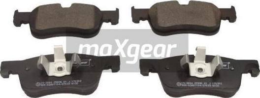 Maxgear 19-3064 - Bremžu uzliku kompl., Disku bremzes www.autospares.lv