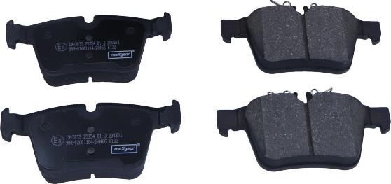 Maxgear 19-3033 - Brake Pad Set, disc brake www.autospares.lv