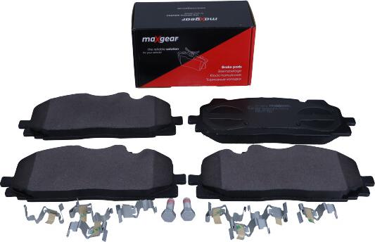 Maxgear 19-3854 - Bremžu uzliku kompl., Disku bremzes www.autospares.lv