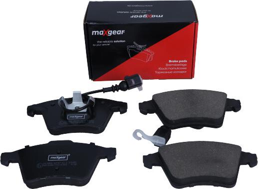 Maxgear 19-3852 - Тормозные колодки, дисковые, комплект www.autospares.lv