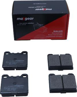 Maxgear 19-3863 - Brake Pad Set, disc brake www.autospares.lv