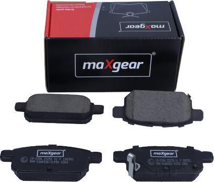 Maxgear 19-3396 - Bremžu uzliku kompl., Disku bremzes www.autospares.lv