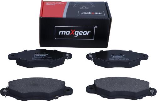 Maxgear 19-3392 - Тормозные колодки, дисковые, комплект www.autospares.lv