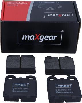 Maxgear 19-3369 - Bremžu uzliku kompl., Disku bremzes www.autospares.lv