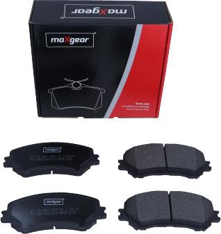 Maxgear 19-3364 - Bremžu uzliku kompl., Disku bremzes www.autospares.lv