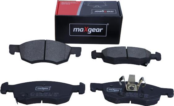 Maxgear 19-3368 - Bremžu uzliku kompl., Disku bremzes www.autospares.lv