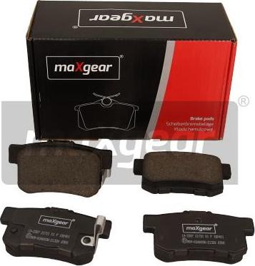 Maxgear 19-3387 - Bremžu uzliku kompl., Disku bremzes autospares.lv