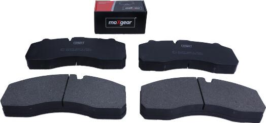 Maxgear 19-3372 - Тормозные колодки, дисковые, комплект www.autospares.lv