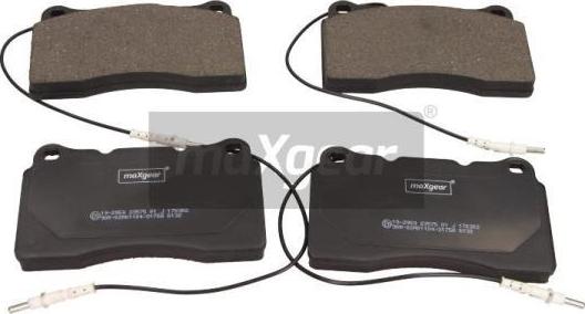 Maxgear 19-2959 - Brake Pad Set, disc brake www.autospares.lv