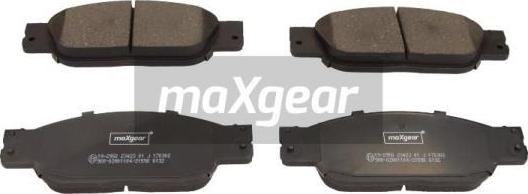 Maxgear 19-2950 - Bremžu uzliku kompl., Disku bremzes www.autospares.lv