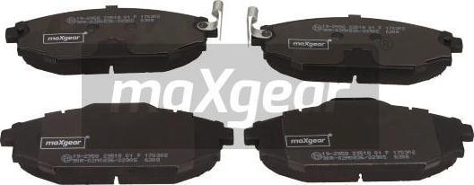 Maxgear 19-2958 - Bremžu uzliku kompl., Disku bremzes autospares.lv