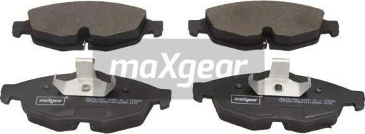 Maxgear 19-2967 - Bremžu uzliku kompl., Disku bremzes www.autospares.lv