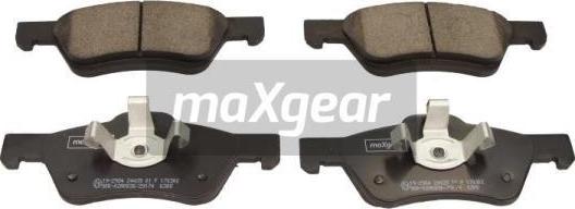 Maxgear 19-2984 - Bremžu uzliku kompl., Disku bremzes autospares.lv