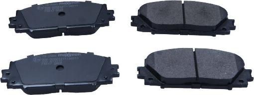 Maxgear 19-2985 - Brake Pad Set, disc brake www.autospares.lv