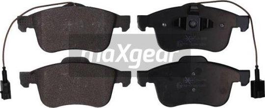 Maxgear 19-2095 - Тормозные колодки, дисковые, комплект www.autospares.lv