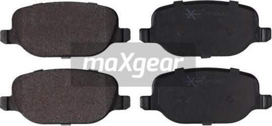 Maxgear 19-2063 - Тормозные колодки, дисковые, комплект www.autospares.lv