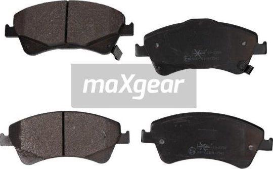 Maxgear 19-2159 - Bremžu uzliku kompl., Disku bremzes www.autospares.lv