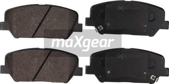 Maxgear 19-2152 - Тормозные колодки, дисковые, комплект www.autospares.lv