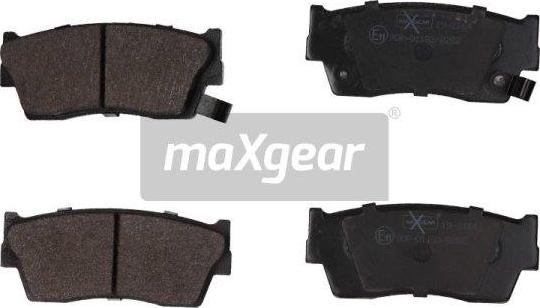 Maxgear 19-2164 - Тормозные колодки, дисковые, комплект www.autospares.lv