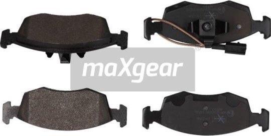 Maxgear 19-2108 - Bremžu uzliku kompl., Disku bremzes autospares.lv