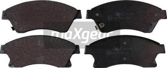 Maxgear 19-2102 - Bremžu uzliku kompl., Disku bremzes www.autospares.lv