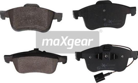 Maxgear 19-2125 - Bremžu uzliku kompl., Disku bremzes autospares.lv