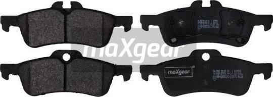 Maxgear 19-2886 - Bremžu uzliku kompl., Disku bremzes www.autospares.lv