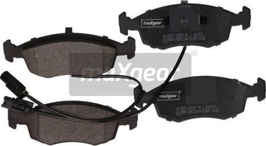 Maxgear 19-2870 - Bremžu uzliku kompl., Disku bremzes www.autospares.lv