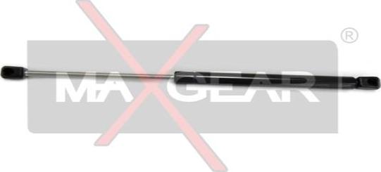 Maxgear 12-0106 - Gāzes atspere, Bagāžas / Kravas nodalījuma vāks www.autospares.lv