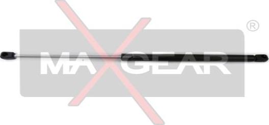 Maxgear 12-0110 - Gāzes atspere, Bagāžas / Kravas nodalījuma vāks www.autospares.lv