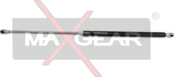 Maxgear 12-0117 - Gāzes atspere, Bagāžas / Kravas nodalījuma vāks www.autospares.lv