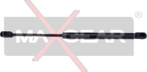 Maxgear 12-0186 - Gāzes atspere, Bagāžas / Kravas nodalījuma vāks www.autospares.lv