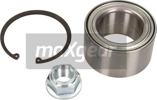 Maxgear 33-0912 - Wheel hub, bearing Kit www.autospares.lv