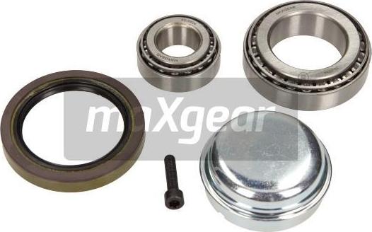 Maxgear 33-0924 - Wheel hub, bearing Kit www.autospares.lv