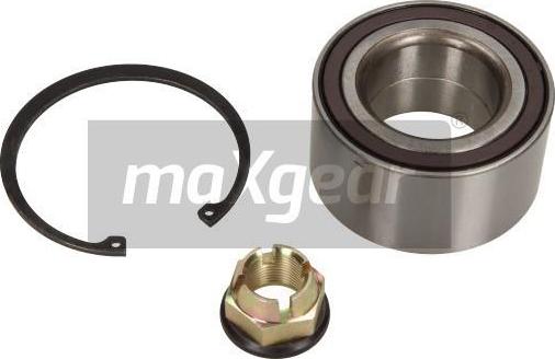 Maxgear 33-0926 - Подшипник ступицы колеса, комплект www.autospares.lv