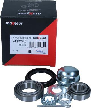 Maxgear 33-0413 - Wheel hub, bearing Kit www.autospares.lv