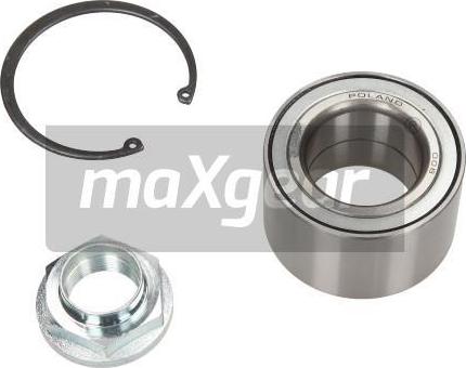 Maxgear 33-0605 - Riteņa rumbas gultņa komplekts www.autospares.lv