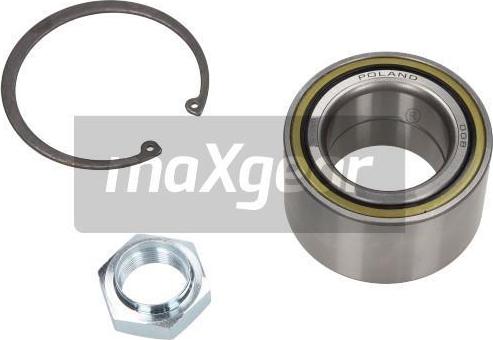 Maxgear 33-0608 - Wheel hub, bearing Kit www.autospares.lv