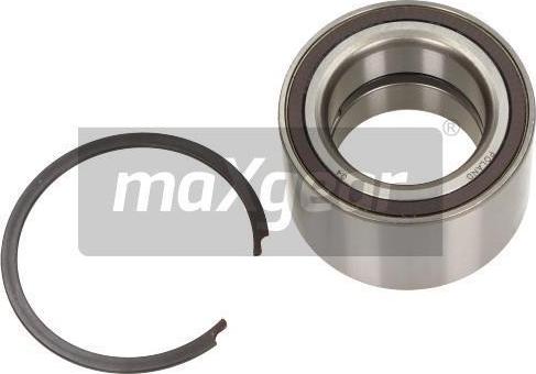 Maxgear 33-0607 - Wheel hub, bearing Kit www.autospares.lv