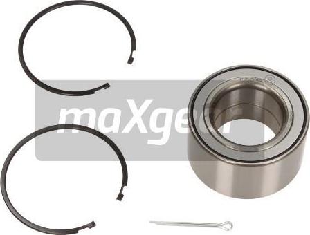 Maxgear 33-0610 - Wheel hub, bearing Kit www.autospares.lv