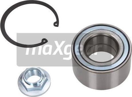 Maxgear 33-0689 - Подшипник ступицы колеса, комплект www.autospares.lv