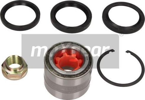 Maxgear 33-0670 - Подшипник ступицы колеса, комплект www.autospares.lv