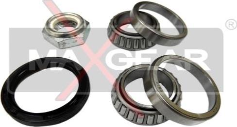 Maxgear 33-0160 - Wheel hub, bearing Kit www.autospares.lv