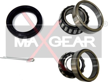 Maxgear 33-0163 - Riteņa rumbas gultņa komplekts autospares.lv